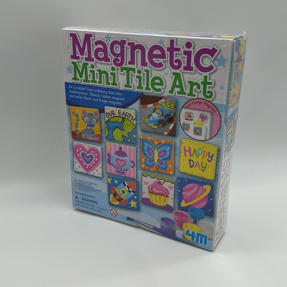 2367- Magnetic Mini Tile Art Kit - Multicolor NWT - Picture 3 of 5